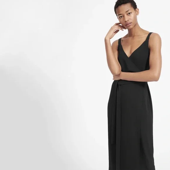 Everlane The Japanese GoWeave Tank Wrap Dress Worn Once - Picture 8 of 8